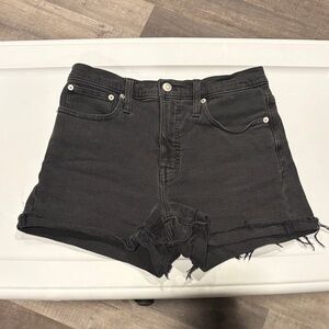 Madewell High Rise Denim Shorts